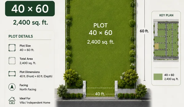 Bulwark Highgrove 40x60 Plot Layout